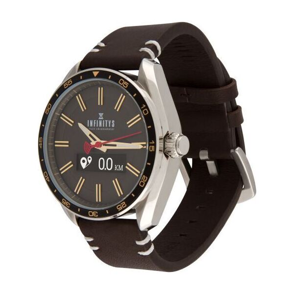 

Смарт-часы Atrix INFINITYS X10 45mm Swiss Classic Chrono Gold-brown (swwpaii1sccgb)