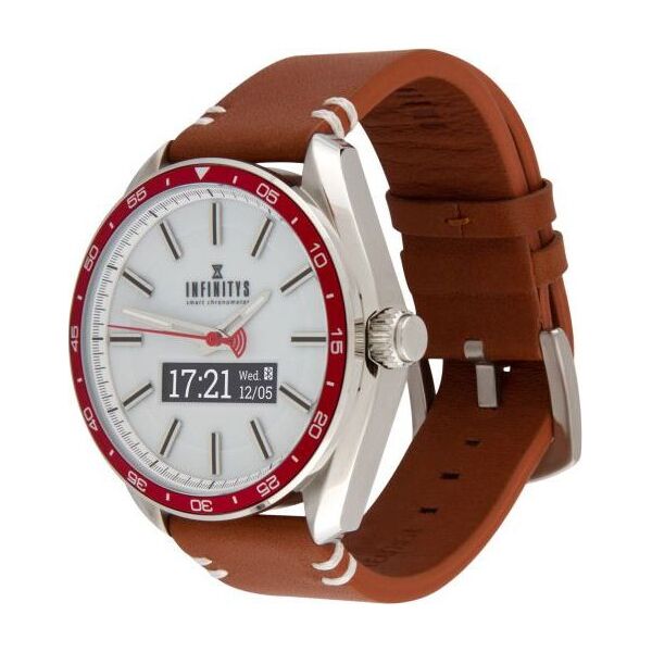 

Смарт-часы Atrix INFINITYS X10 45mm Swiss Classic Chrono Red-white (swwpaii1sccrw)