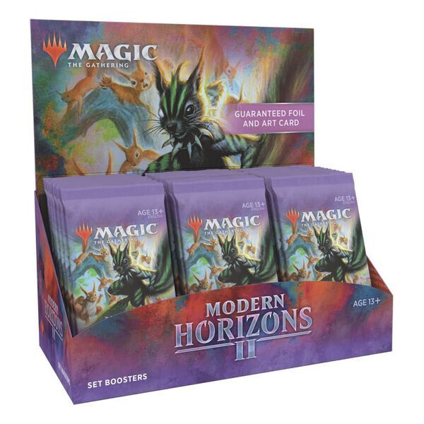 

Настольная игра Wizards of the Coast Дисплей бустеров Set Booster выпуска Modern Horizons 2 Magic The Gathering АНГЛ (C97540001)