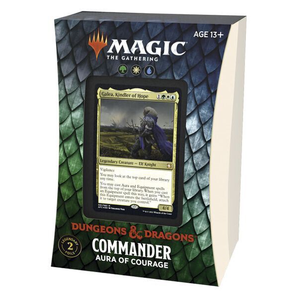 

Настольная игра Wizards of the Coast Колода командира Adventures in the Forgotten Realms (Aura of Courage) АНГЛ (C87490000)