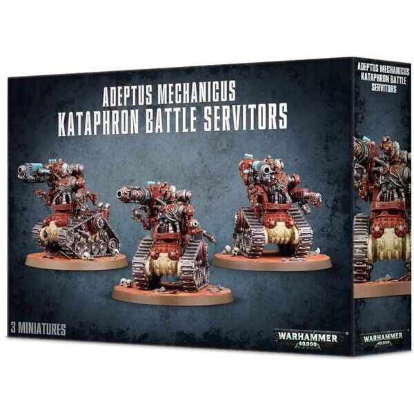 

Настольная игра Games Workshop Adeptus Mechanicus: Kataphron Battle Servitors Warhammer 40000 (99120116037)
