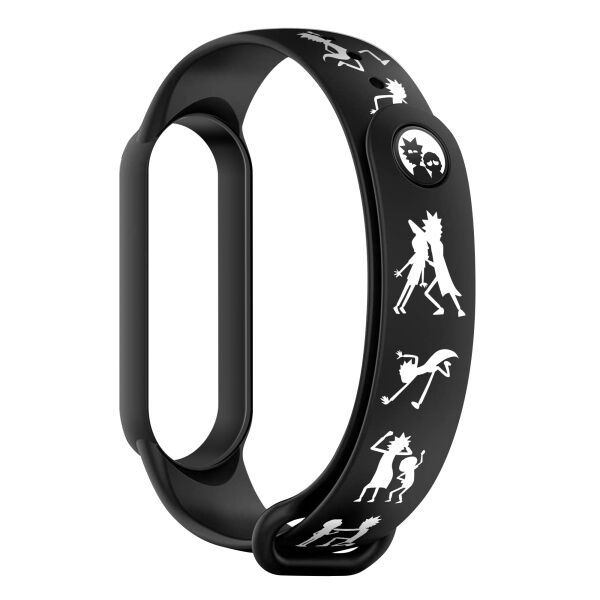 

Ремешок ArmorStandart RM для Xiaomi Mi Band 6/5 Siluet Black (ARM59270)