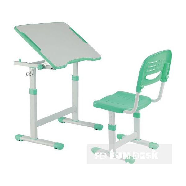 

Парта растущая для ребенка FunDesk Piccolino II Green (515967)