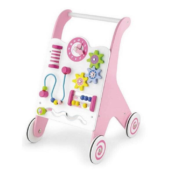 

Ходунки-каталка Viga Toys Розовый (50178)