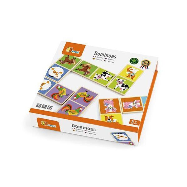 

Настольная игра Viga Toys Домино "Ферма" (51306)