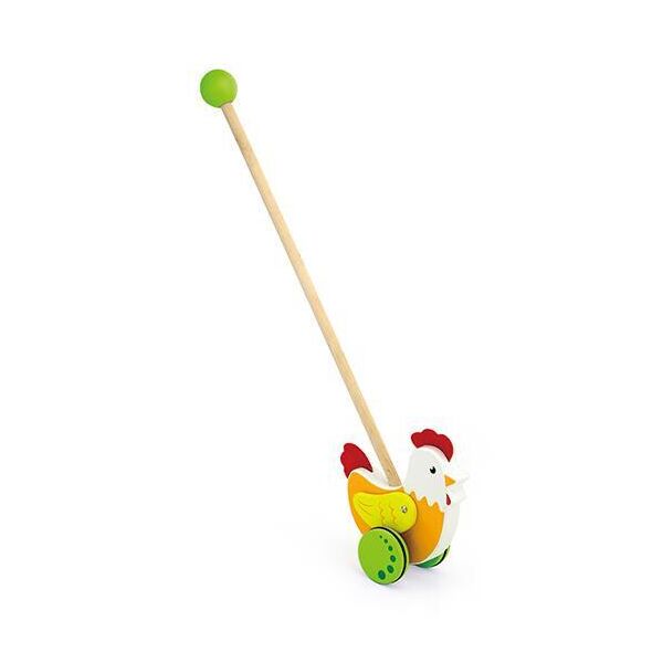 

Игрушка-каталка Viga Toys "Курочка" (50964)