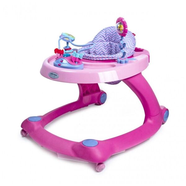 

Ходунки толкатель GoodBaby 2 в 1 XB606E-4FSS розовый
