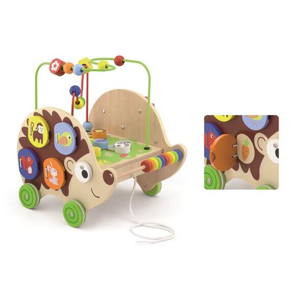 

Игрушка-каталка Viga Toys "Ежик" 4 в 1 (50012)