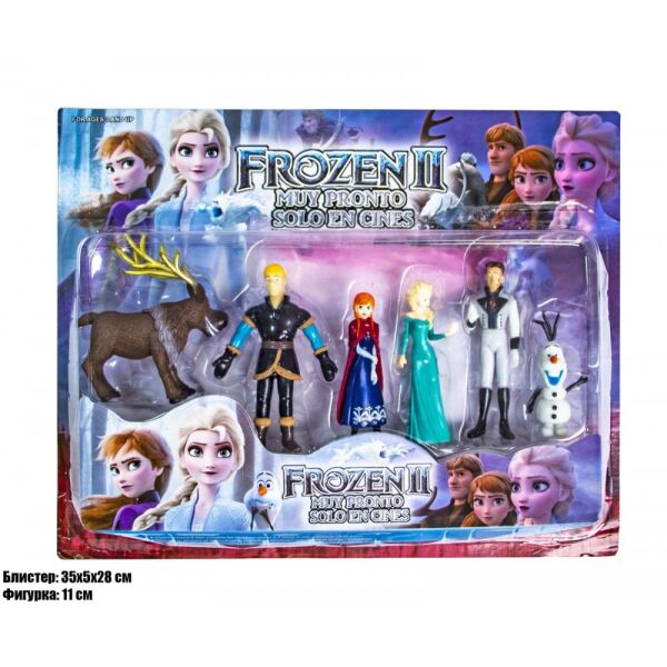 

Фигурки Frozen 6 героев