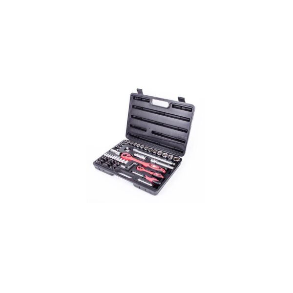 

Набор инструмента Intertool - 1/4", 1/2" 72 ед. ET-6072