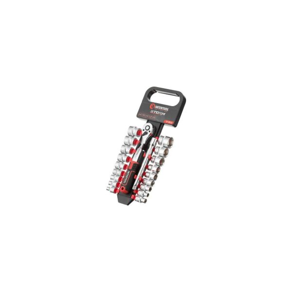 

Набор инструмента на планке Intertool - 3/8" x 20 ед. Storm