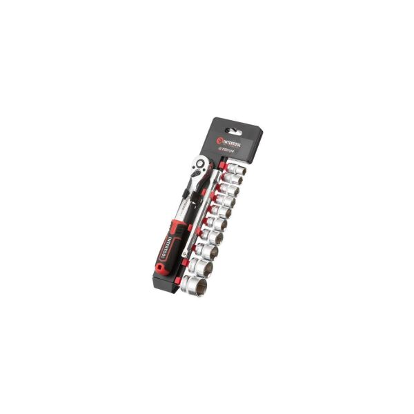 

Набор инструмента на планке Intertool - 3/8" x 12 ед. Storm