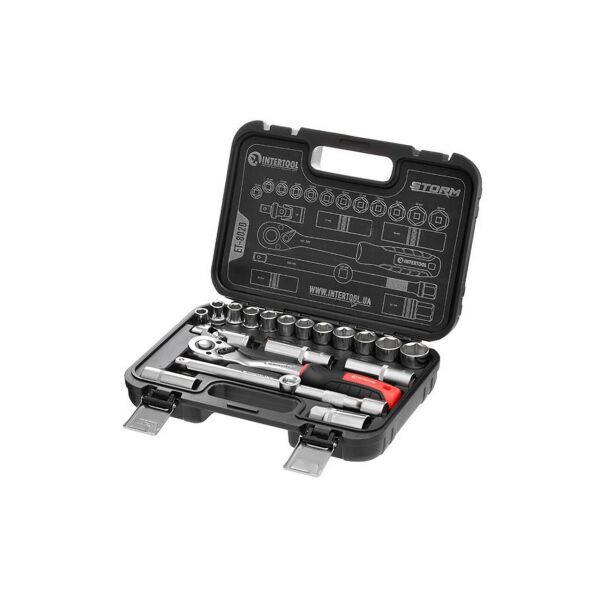 

Набор инструмента Intertool - 1/2" 20 ед. Storm