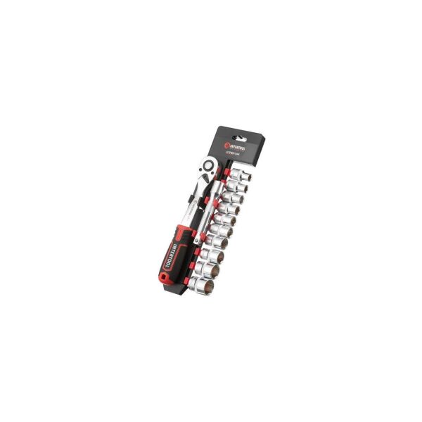 

Набор инструмента на планке Intertool - 1/2" x 12 ед. Storm