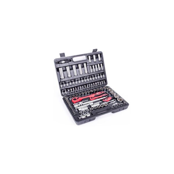 

Набор инструмента Intertool - 1/4", 1/2" 108 ед. ET-6108 Pro