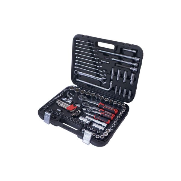 

Набор инструмента Intertool - 1/4" x 3/8" x 1/2" 126 ед. Storm