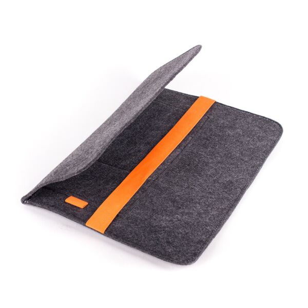 

Чехол для ноутбука Digital Wool Case 13 с оранжевой резинкой