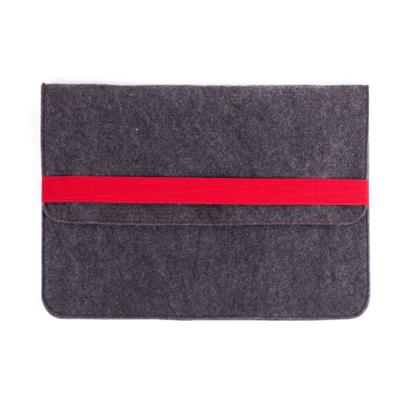 

Чехол для ноутбука Digital Wool Case 13 с красной резинкой
