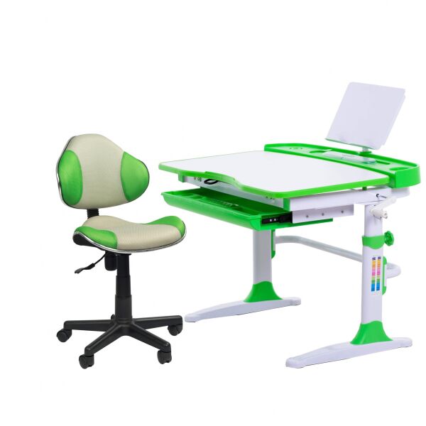 

Комплект парта + кресло - трансформеры STR KP9047-Green