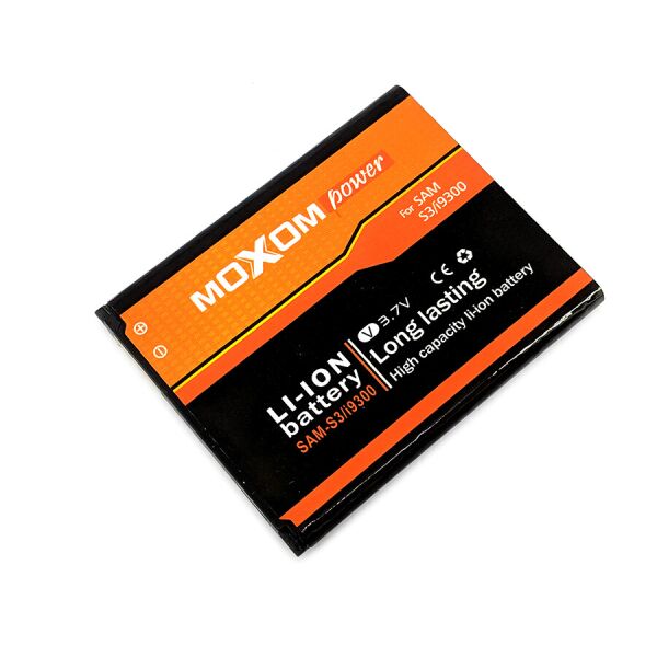 

Аккумулятор MOXOM для Samsung S3 (i9300, i9082, i9080, i9060, i9305, i9308, i747, i879, i535)