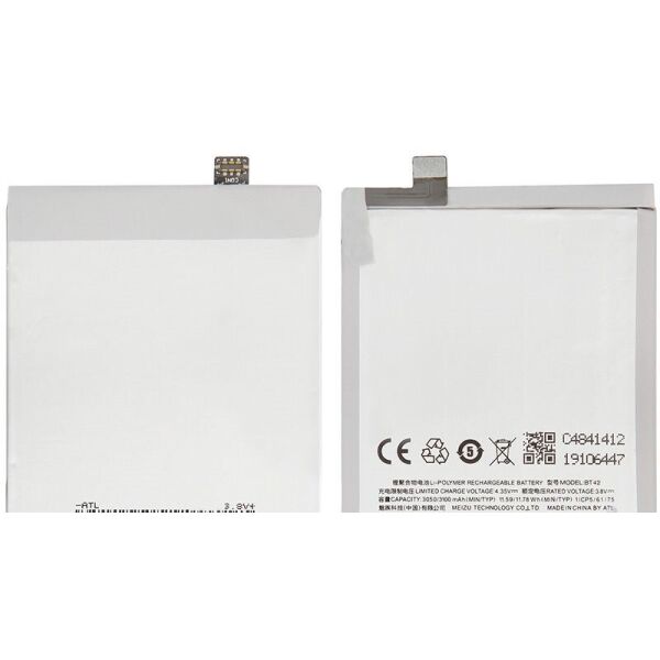 

Аккумулятор (батарея) Meizu BT42C Meizu M2 Note High Copy
