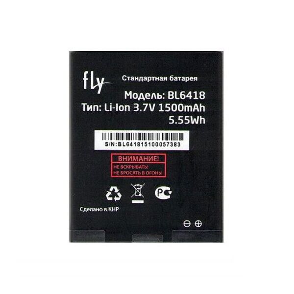 

Аккумулятор (батарея) Fly BL6418 (FS403 Cumulus 1) High Copy