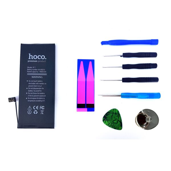 

Аккумулятор HOCO для iPhone 7 + набор для замены и скотч