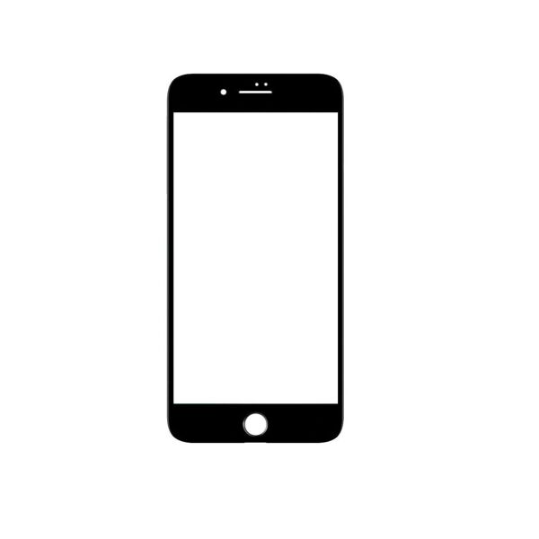 

Стекло защитное PowerGlass iPhone 7, iPhone 8, iPhone SE2, SE 2020 5D Черный