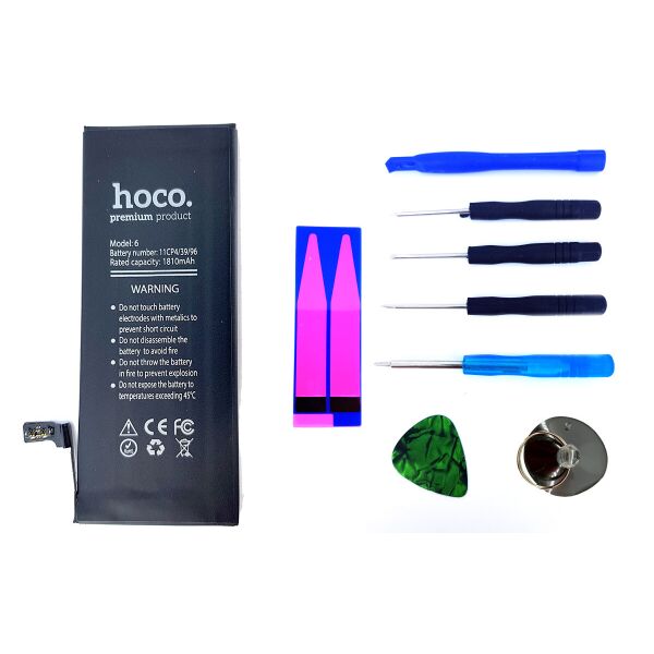 

Аккумулятор HOCO для iPhone 6 + набор для замены и скотч