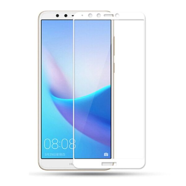

Стекло защитное Huawei Y9 2018, Enjoy 8 Plus 2.5D Full Screen белое