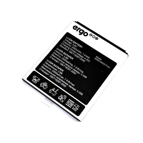 

Аккумулятор (батарея) Ergo B500 First Original PRC