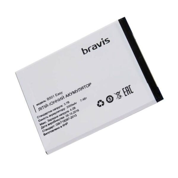 

Аккумулятор (батарея) Bravis B501 Easy Original PRC