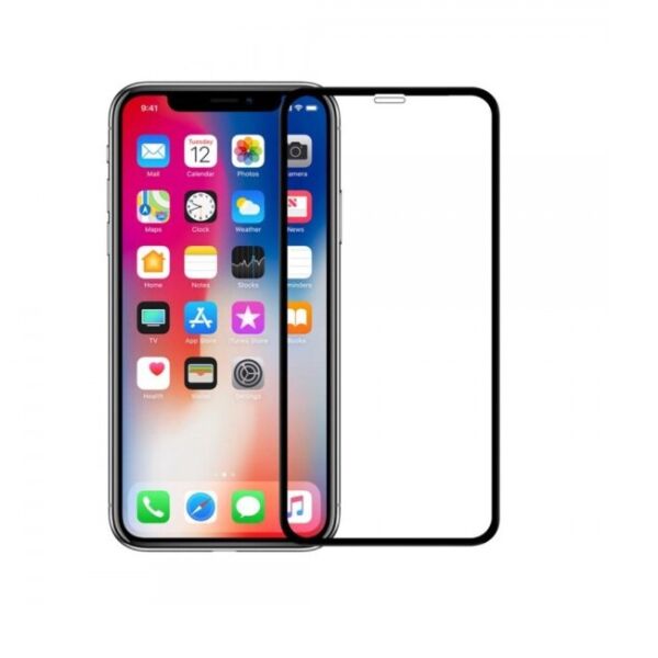 

Стекло защитное PowerGlass iPhone XR, iPhone 11 5D Черный