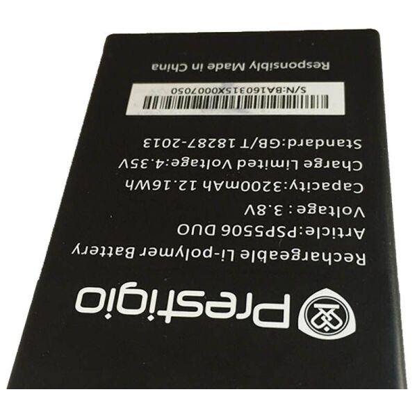 

Аккумулятор (батарея) Prestigio PSP 5506 Original PRC