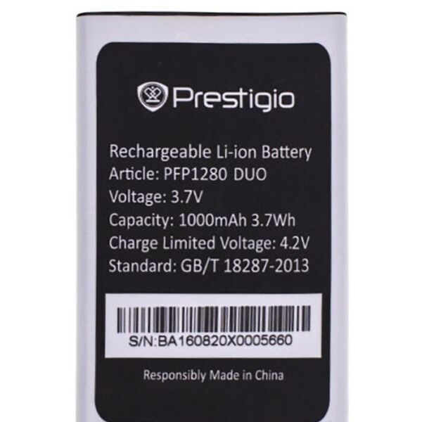 

Аккумулятор (батарея) Prestigio PFP 1280 Original PRC
