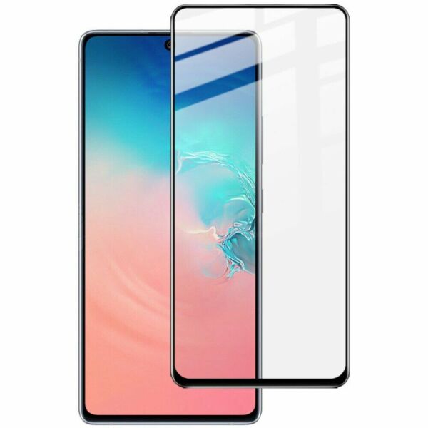 

Стекло защитное PowerGlass для Samsung G770 S10 Lite Galaxy 4D ARC чёрное ЛЮКС