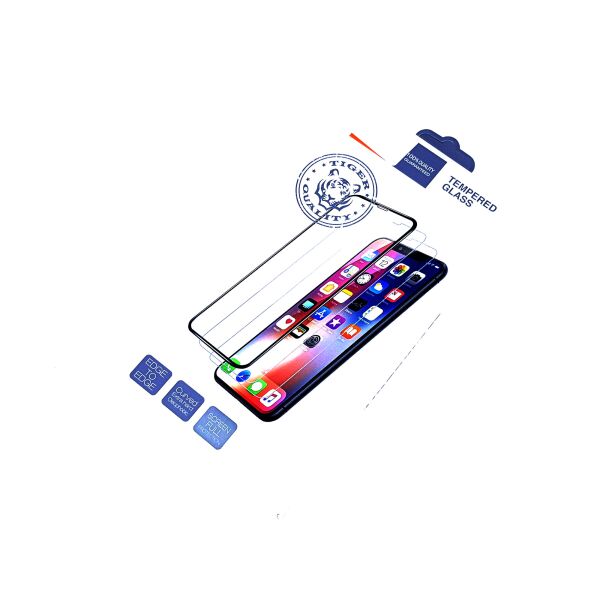 

Стекло защитное iPhone 7, iPhone 8, iPhone SE2, SE 2020 TigerGlass 3D (полная проклейка) белое
