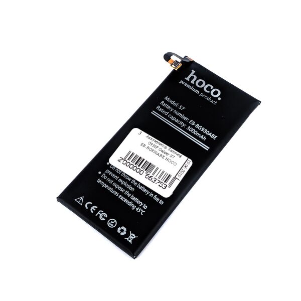 

Аккумулятор (батарея) HOCO для Samsung G930F Galaxy S7 EB-BG930ABE
