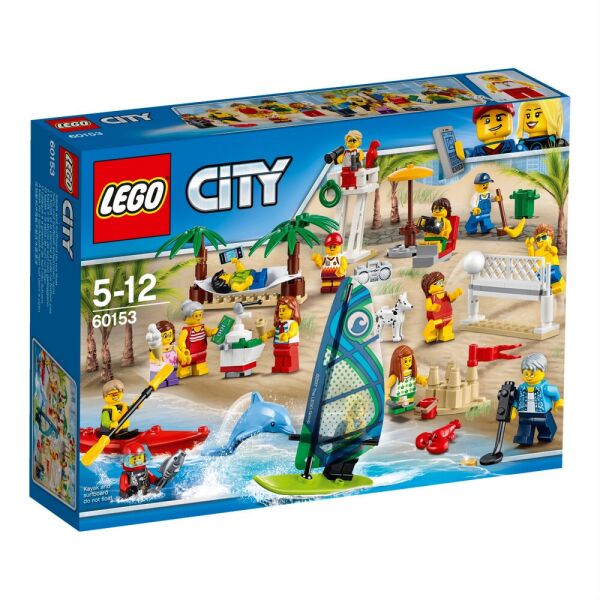 

Lego City Отдых на пляже - жители Lego City 60153