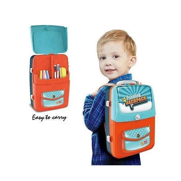 

Обучающий набор для рисования backpack packing 3in1 Синий
