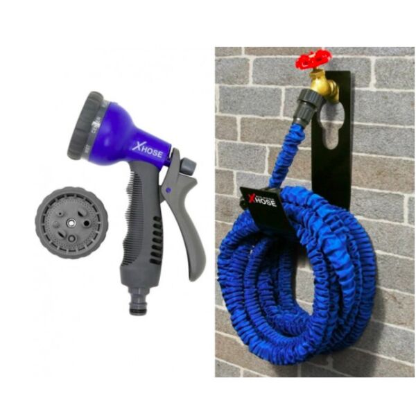 

Садовый шланг для полива X HOSE 22,5 м с распылителем