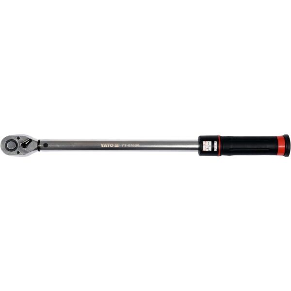 

Ключ YATO динамометрический 1/2 ", усилия 20-200 нм, YT-07605