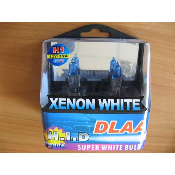

Галогенка H1 DLAA 12V/55W R/Y plastic box