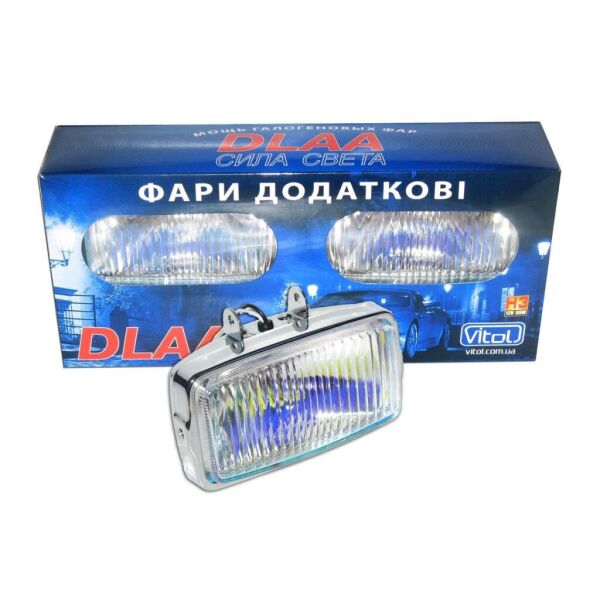 

Дополнительные фары противотуманные DLAA LA-1030 ЕRY хром H3-12V-55W/163*88mm пара