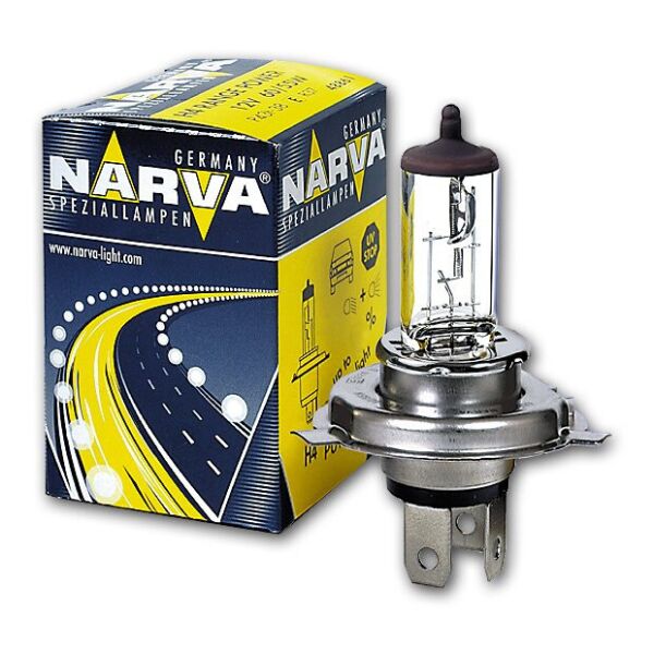 

Галогенка H4 NARVA 24V 100/90W P43t