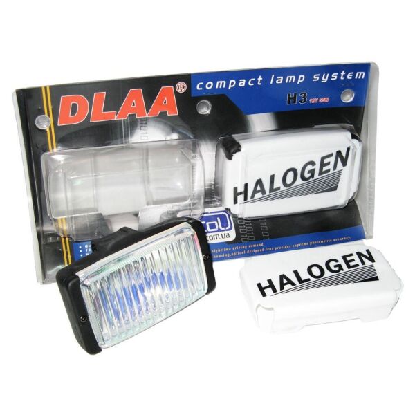 

Дополнительные фары противотуманные DLAA 7020 OR H3-12V-55W/100*42mm/крышка пара