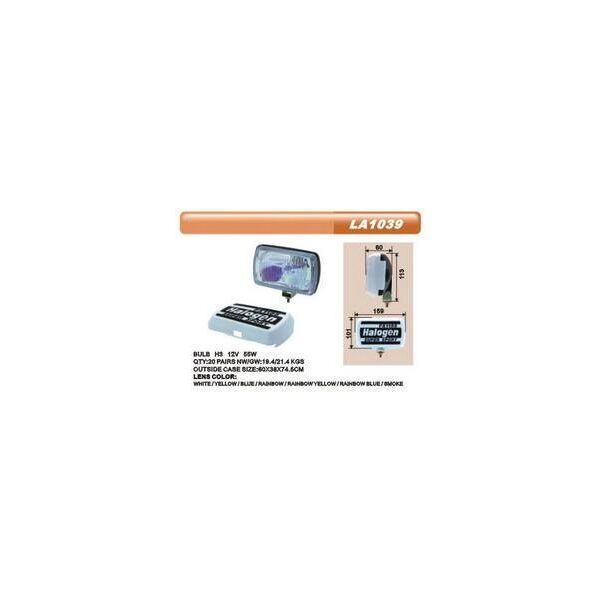 

Дополнительные фары противотуманные DLAA LA-1039 RY H3-12V-55W/159*101mm/крышка пара