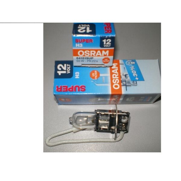 

Галогенка H3 OSRAM 12V 55W +30% 64151SUP