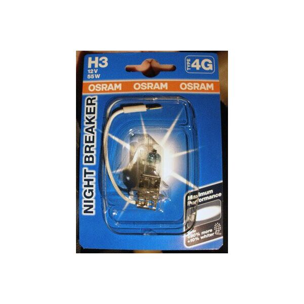 

Галогенка H3 OSRAM 12V 55W +90% 64151 NBP