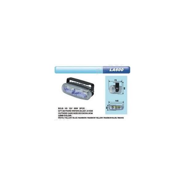 

Дополнительные фары противотуманные DLAA 600 RY 2хH3-12V-55W/145*50mm пара